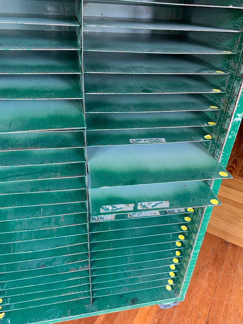 Vintage Sheet Music Stand Rolling Metal Storage Cart Art Etsy