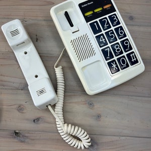 Vintage Phone Radio Shack Circa 1980-1990 Table Phone, Large Button ...