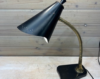 Desk Lamp, Desk Light, 1950 Lighting, Retro Mid Century, Task Light