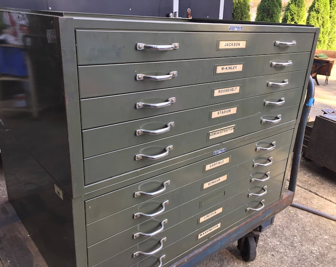 Reserved Vintage Blueprint Printer Metal, Industrial