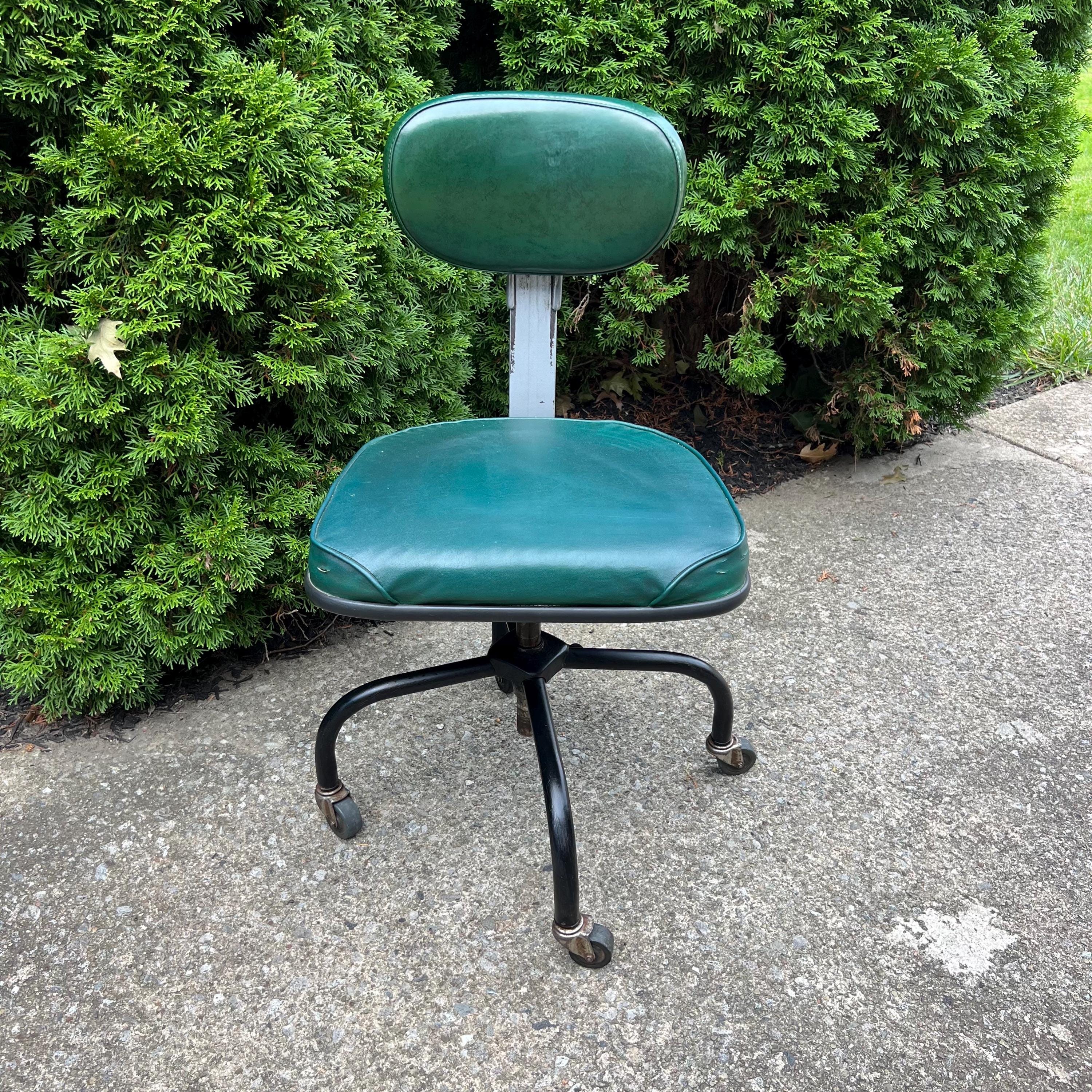 Desk Chair Office Chair Mid Century Modern Tanker Chair Cramer Chair MCM Indistrial Chair Etsy