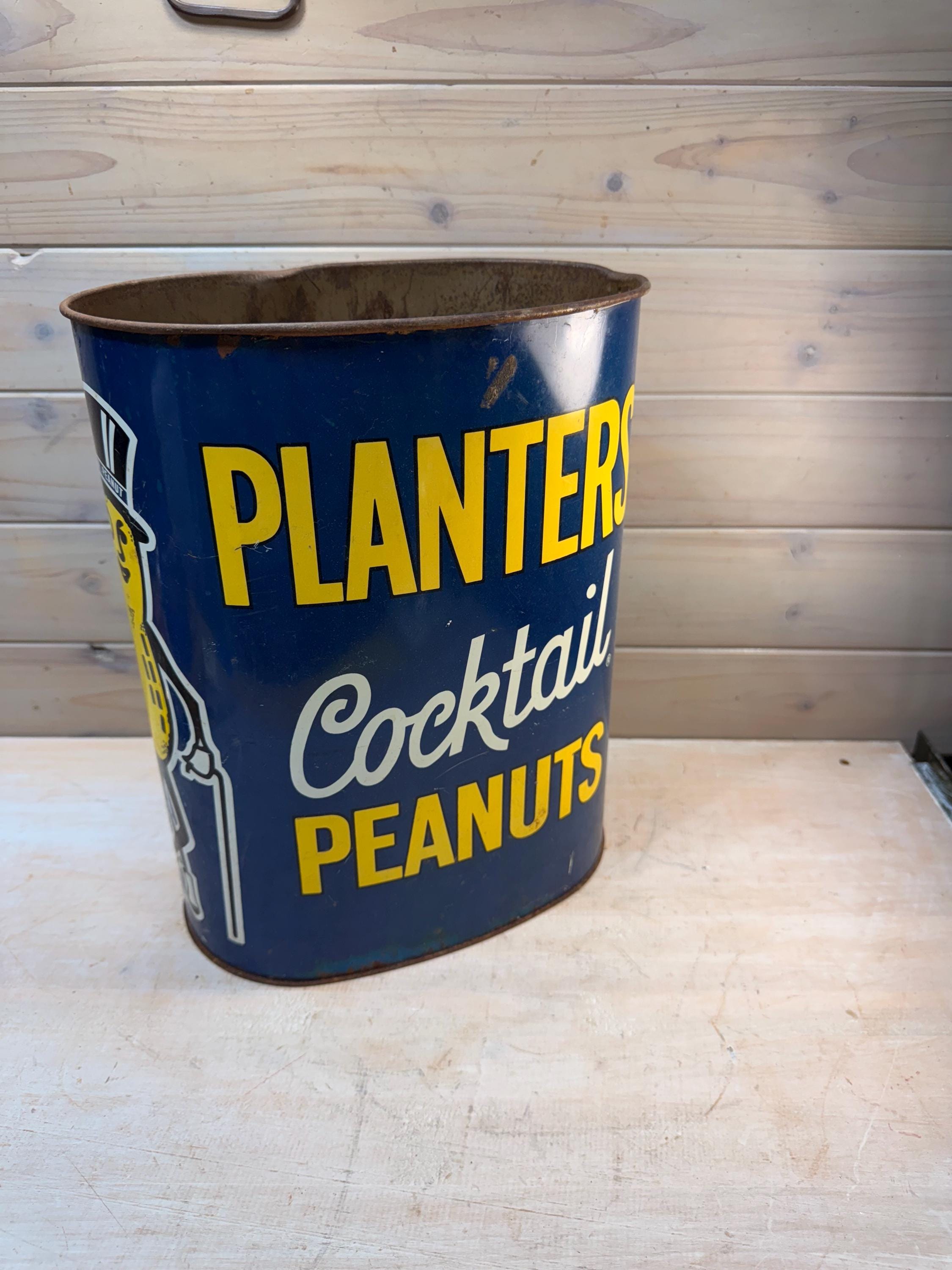 Vintage Peanuts Trash Can - Etsy