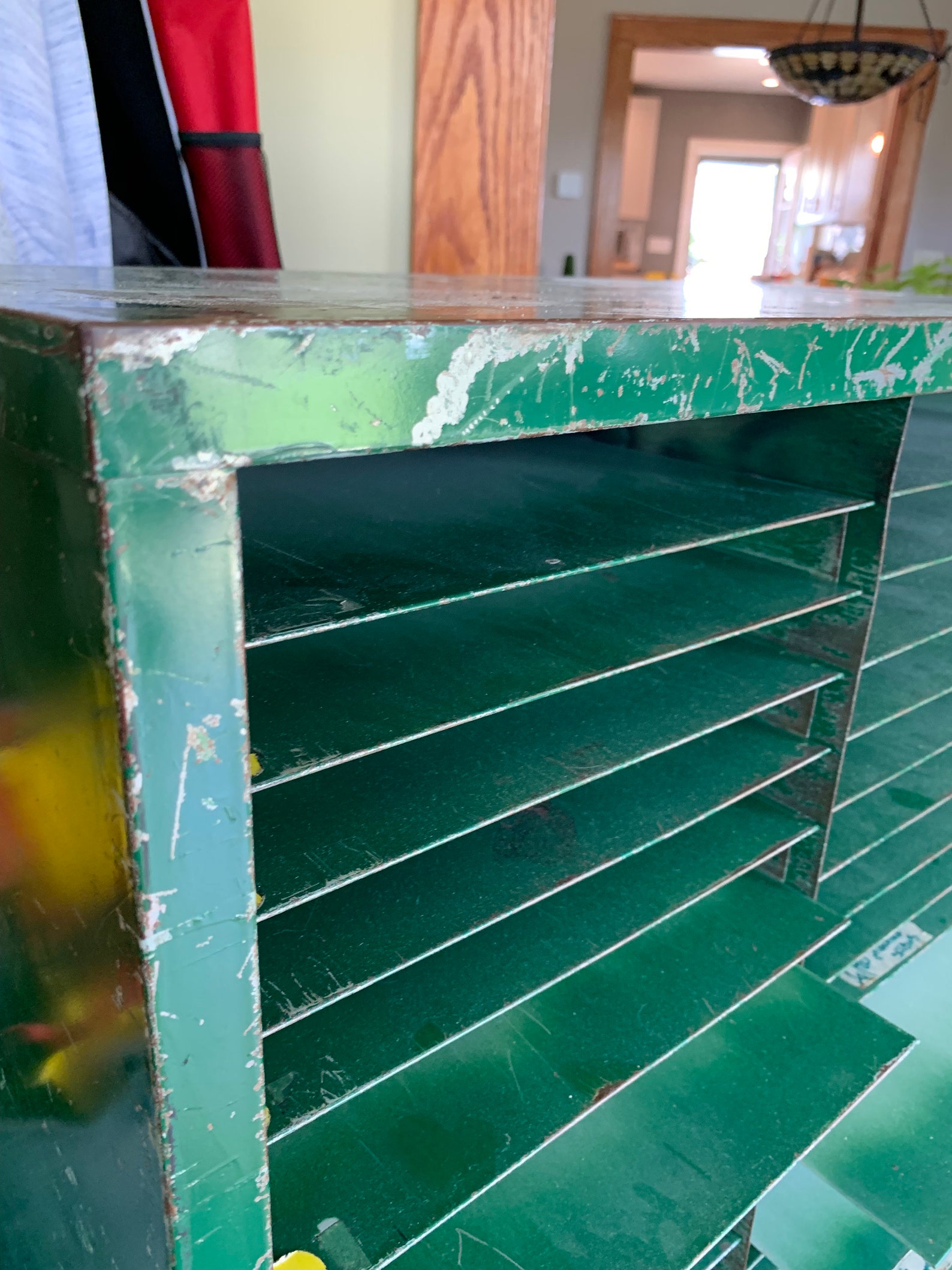 Vintage Sheet Music Stand Rolling Metal Storage Cart Art Etsy