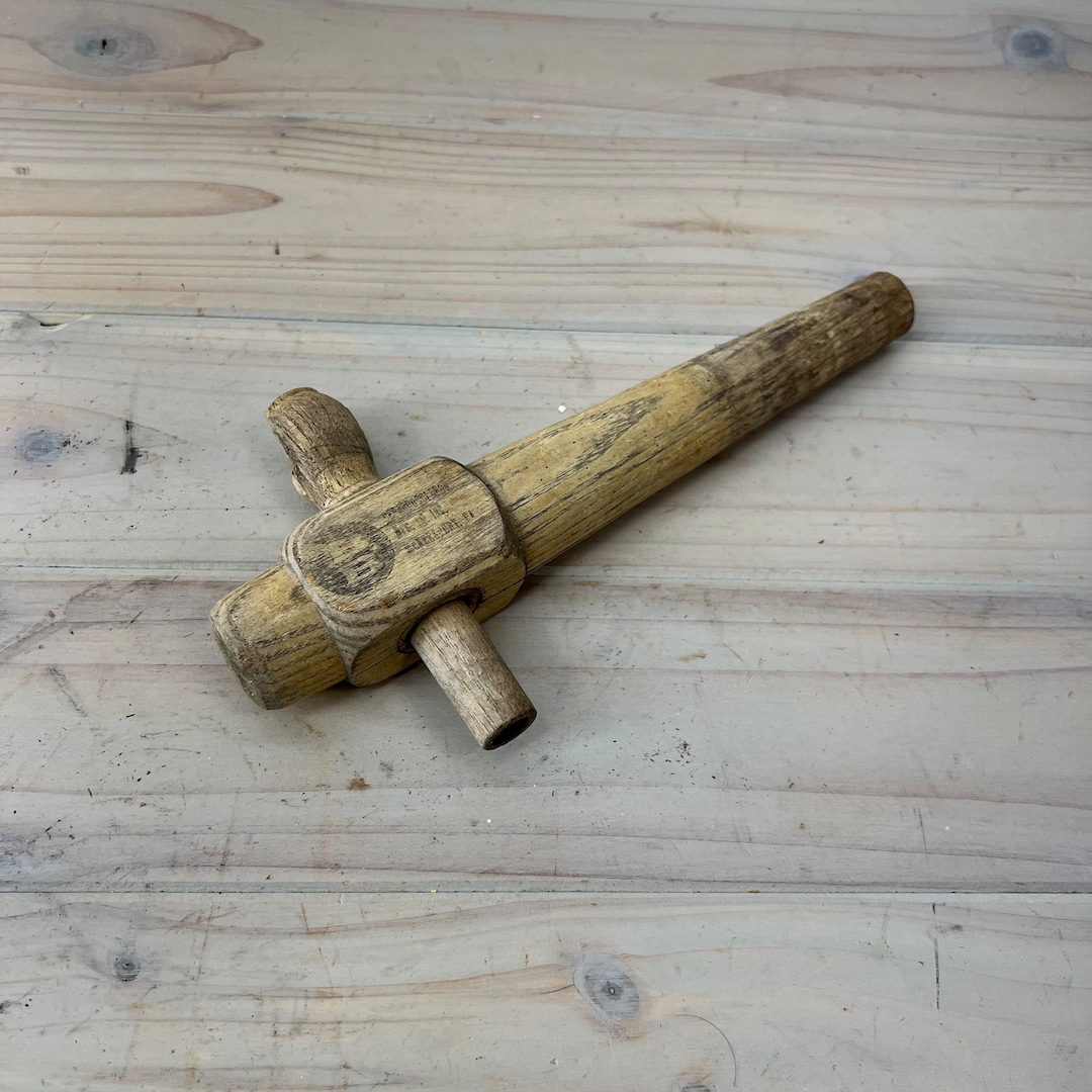Vintage Wood Barrel Spigot Wooden Faucet Beer Tapper Wine Etsy
