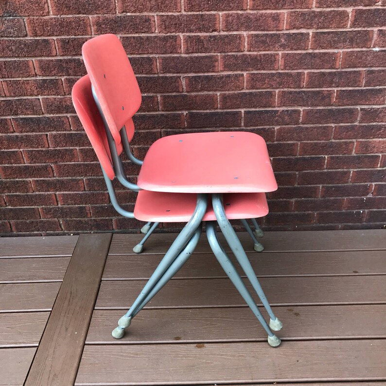 School Chair Adult Sized SET 2 American Made Brunswick Etsy