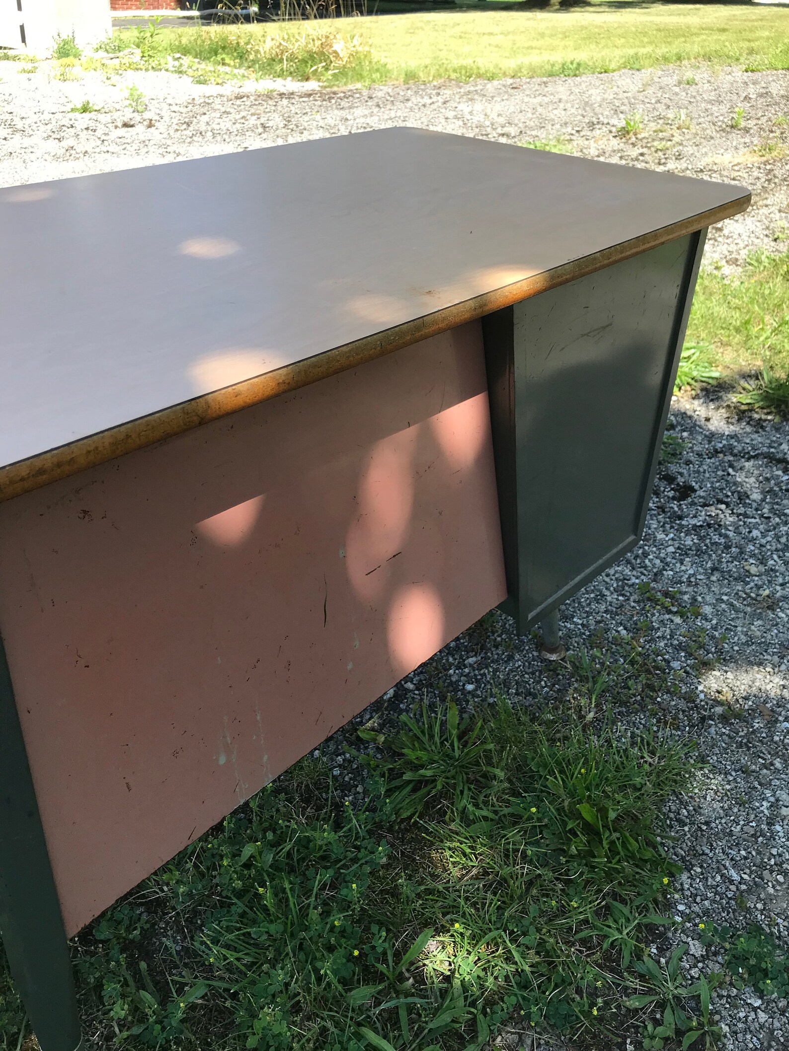Vintage School Desk Metal Cubby Desk Etsy