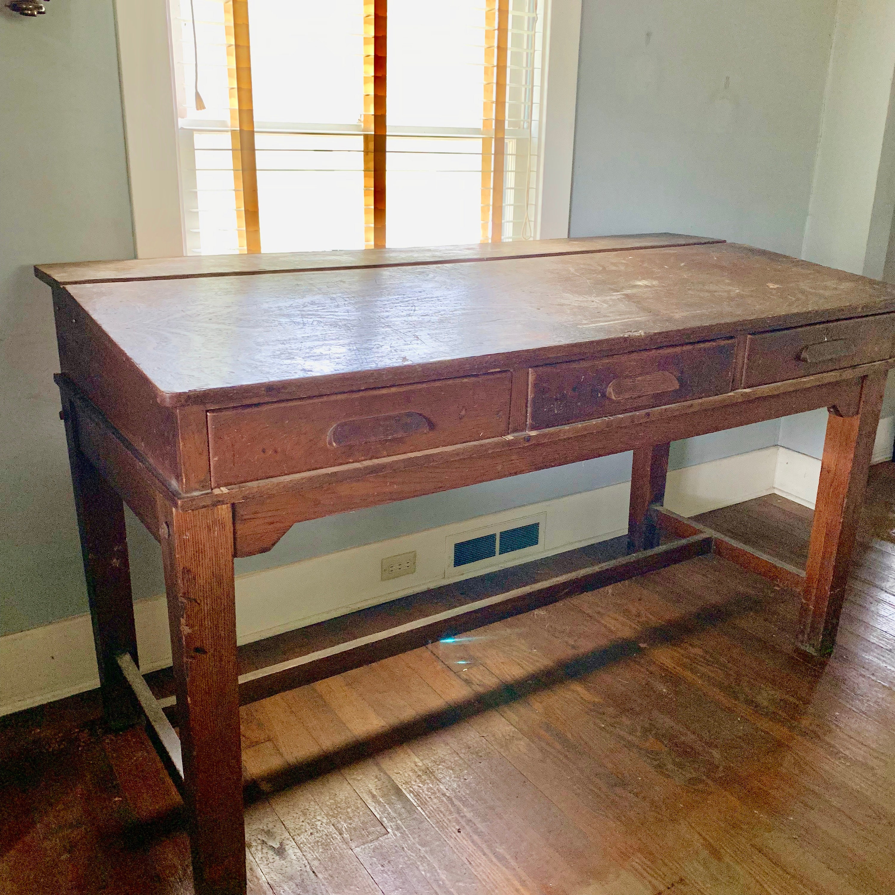 Antique railroad desk deals