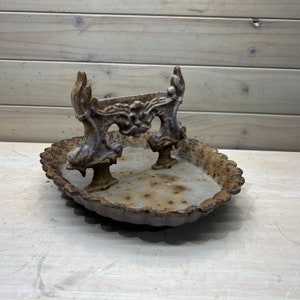 Antique Boot Scraper, Heavy Cast Rustic Shoe Cleaner, Boots