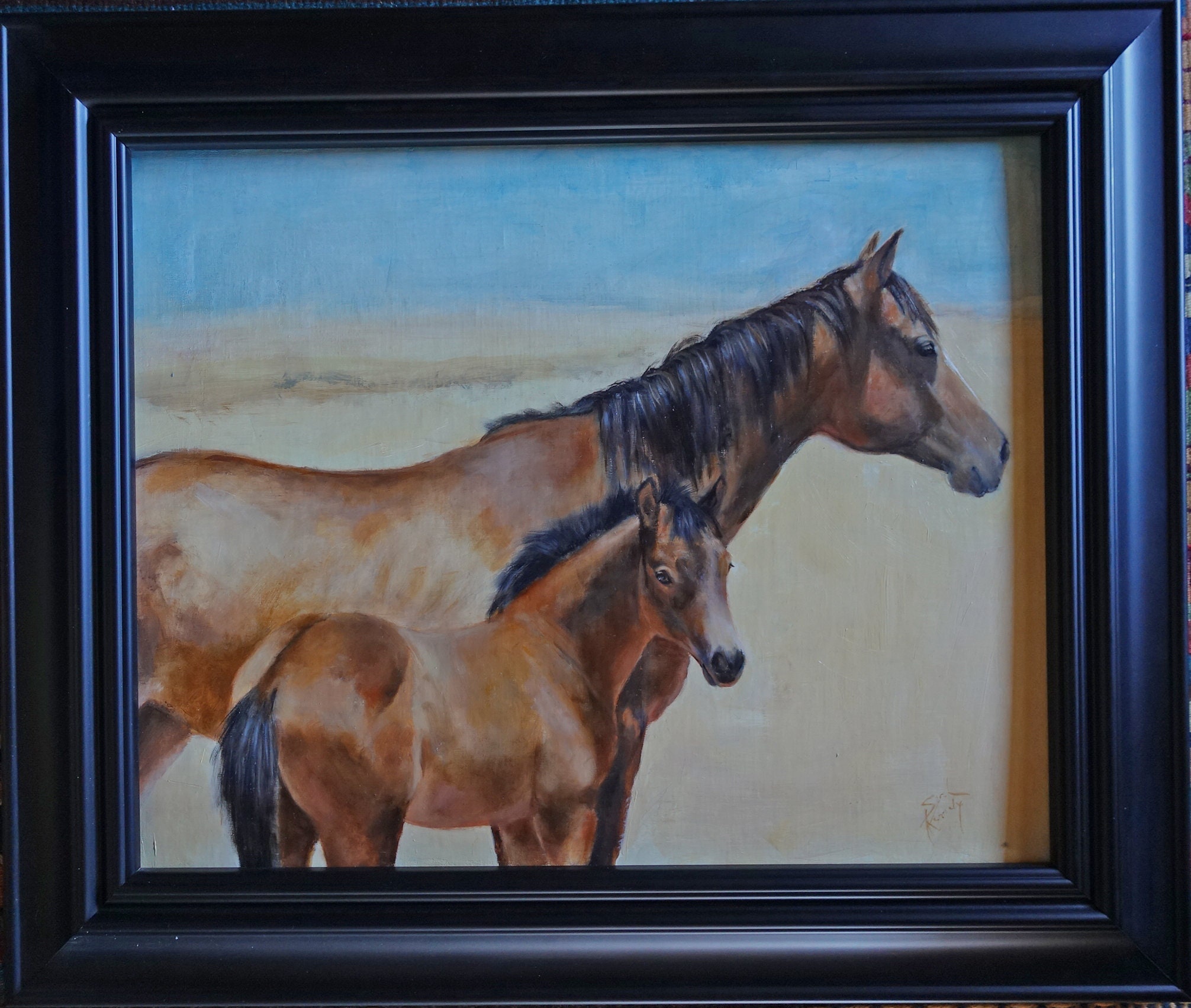 Babbit Ranch Hashknife Framed or Unframed, 20 X 16
