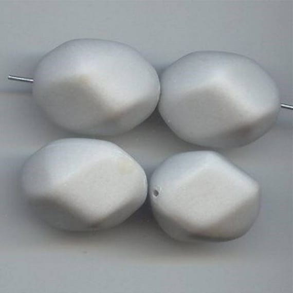 CCB MATTE METALLIC SILVER 10 x 24mm Faceted acrylic disc beads
