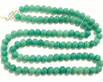 Buy 8 Vintage Green Jadeite Japan Dimpled Cherry Brand Glass Beads Online In India - Foto 14