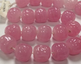50 Vntage Japan Cherry Brand Glass Lght Blue Turquose 12mm. Round Beads 4628 - Etsy