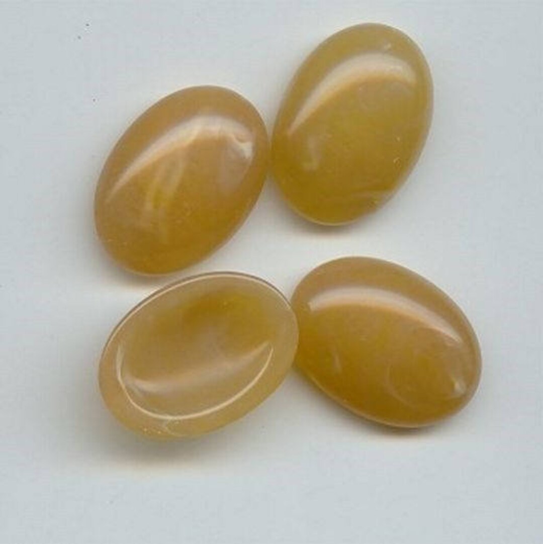 12 Cabochon Ovali Acrilici 25x18mm – Colore Coffee Washed – Lisci Bombati, Fondo Piatto