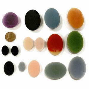 15 Vintage Cameos Assorted Resin Acrylic Cameo Lot DIY Jewelry Making, Repair & Crafting C80 image 7