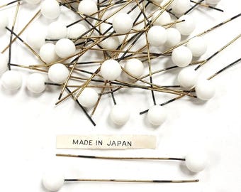 ガーデニングガラスピン ガラスヘッド裁縫ピン 150本入り マルチカラー 耐熱性 - Etsy 日本