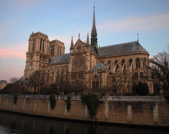 Notre-Dame Cathedral, Paris (2015, pre-fire)  | Photo Print Wall Art