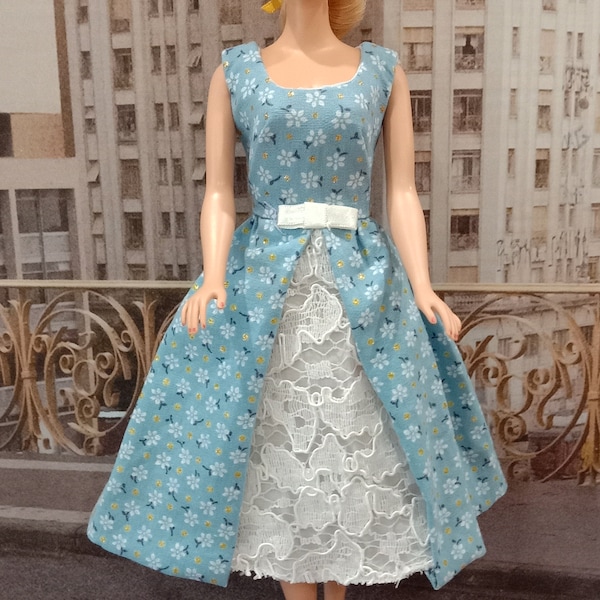 Pretty in Blue - Silkstone and Reproduction Barbie Fashion Only