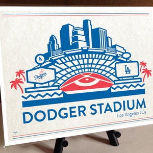 Dodger Stadium Print