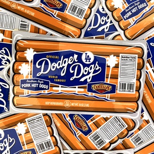 Pack of Dodger Dogs Sticker