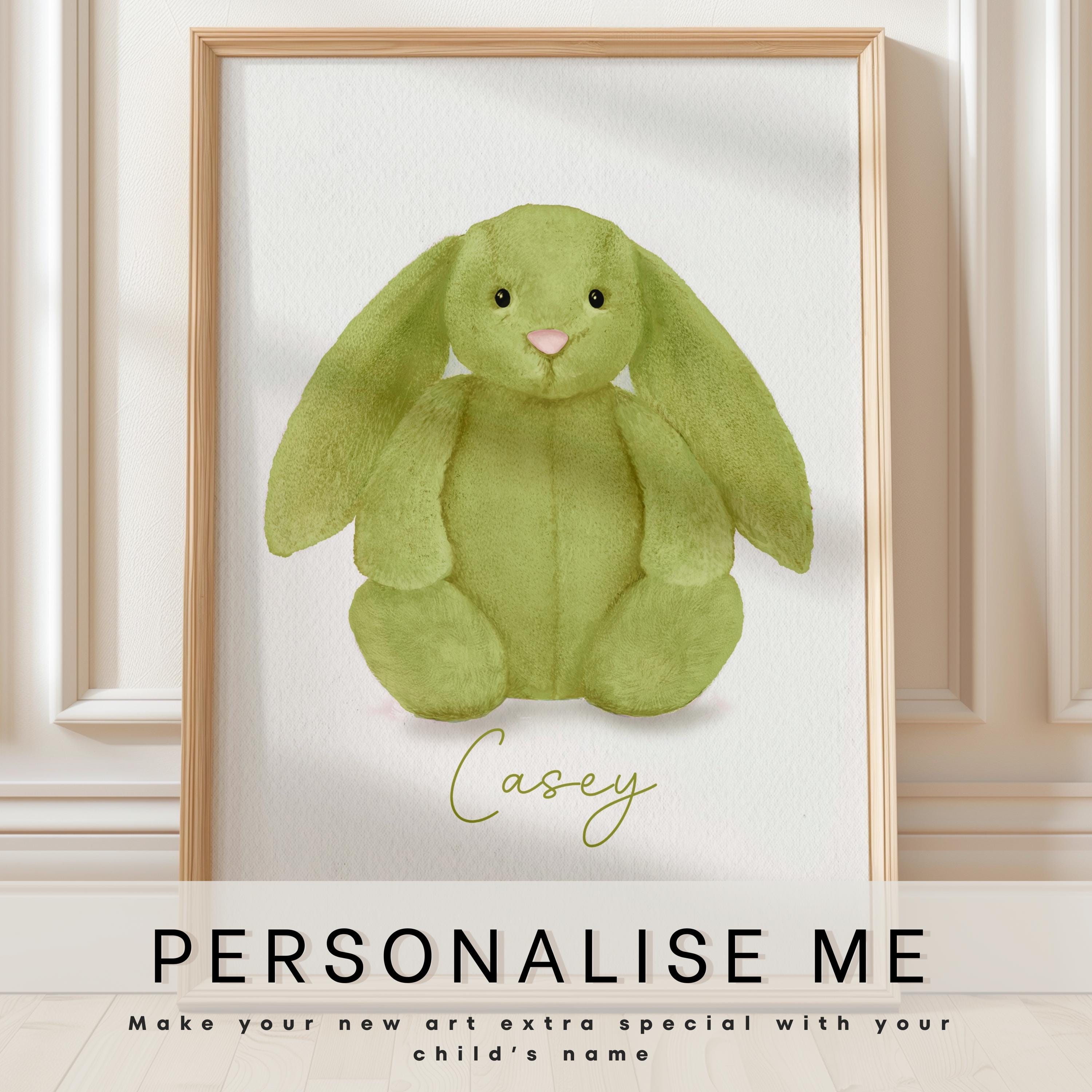 Bashful Moss Jellycat Bunny - Etsy