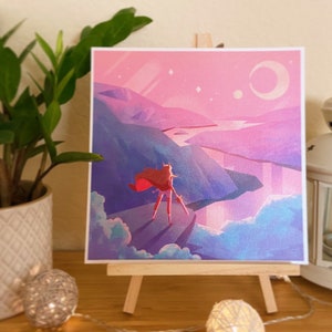 We Must Be Strong - She-Ra Fanart - IRIDESCENT PRINT - 8x8 in