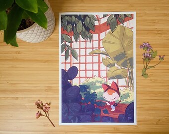Bloom - San Francisco Conservatory - 7.5"x11" Print