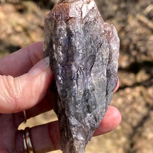 Amethyst Cacoxenite Large Raw Double Tip Meditation Stress Cleansing 31349ET Bild 4