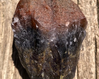Amethyst Cacoxenite  Large Raw Double Tip Meditation Stress Cleansing 31350ET