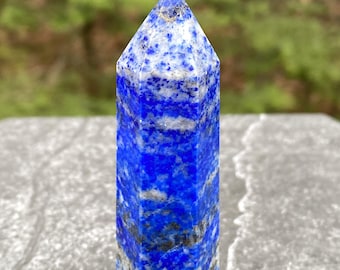 Blue Lapis Lazuli  Point  Communication Protection Truth 31363ET