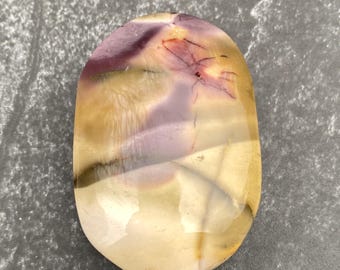 Mookaite Palm Stone  Multi Color  Grounding Protection 31371ET