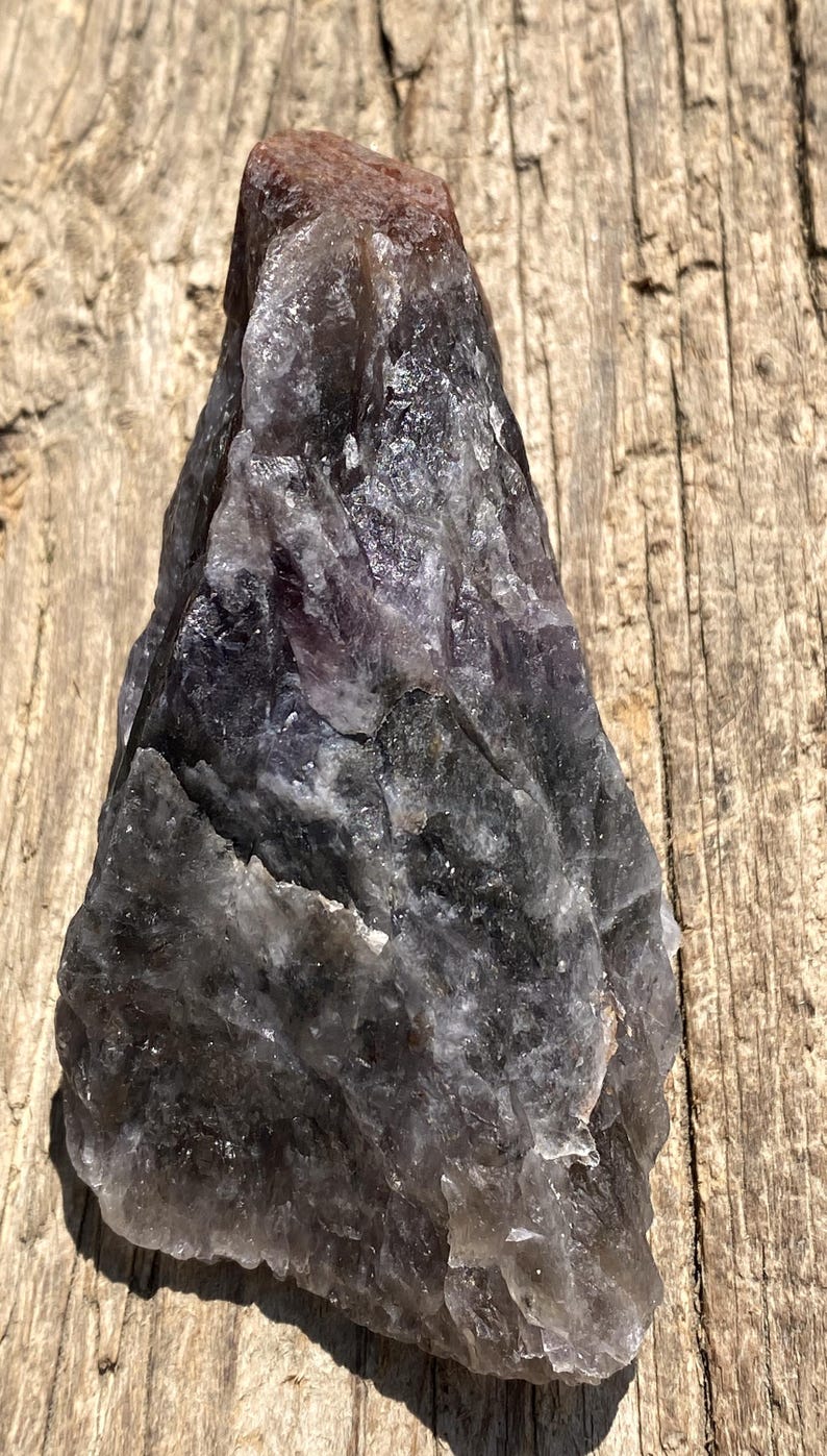 Amethyst Cacoxenite Large Raw Double Tip Meditation Stress Cleansing 31349ET Bild 3