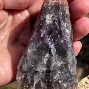 Amethyst Cacoxenite Large Raw Double Tip Meditation Stress Cleansing 31349ET Bild 5