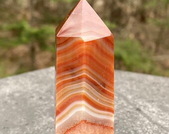 Carnelian Tower Point  Creativity Grounding 31386ET