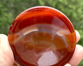 Carnelian Bowl  Offering Bowl Orange  Creativity Grounding 31375ET