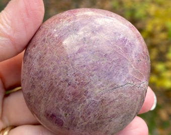 Rhodonite Palmstone  Love Forgiveness 30996ET