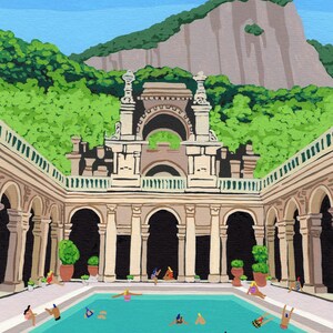 Brazil painting, Rio de Janeiro painting, Brasil painting, Brazilian art, Rio de Janeiro art, Brazil art, Brasil art, South America art