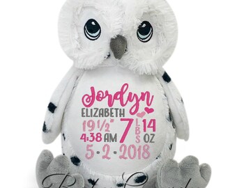 stuffed owl for baby