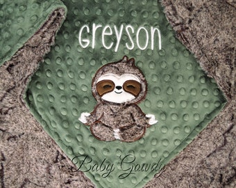 sloth security blanket