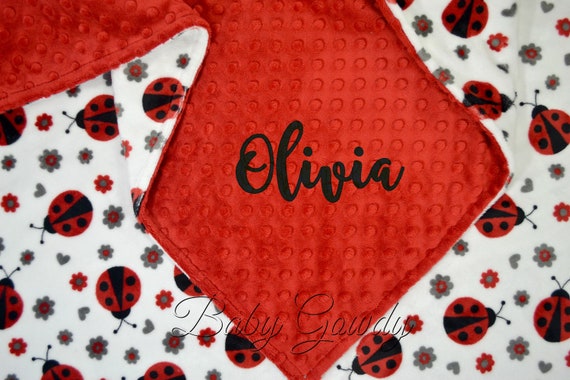 ladybug baby blanket