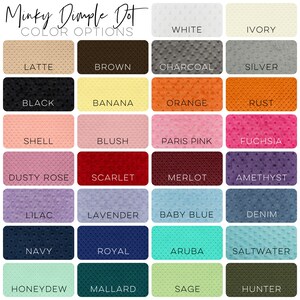 Plush Tie Dye Personalized Minky Baby Blanket, Pink and Purple Blanket for Babies, Kids and Adults afbeelding 9
