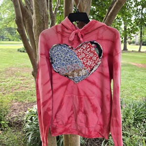 Tie Dye Hoodie Patchwork - Etsy