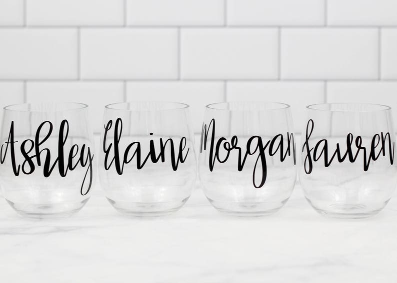 girls weekend wine glasses