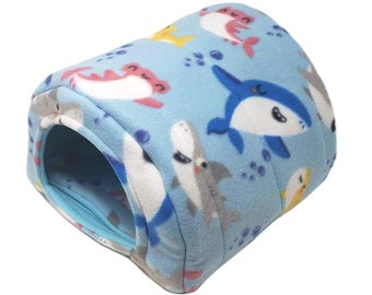 Hidey Hut Bedding Item for Guinea Pigs, Ferrets, Rats, Chinchillas, Sugar Gliders, Hedgehogs, Washable Absorbent Fleece Bedding Great Gift