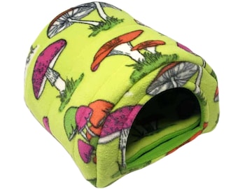 Hidey Hut Bettwäsche Artikel für Meerschweinchen, Frettchen, Ratten, Chinchillas, Sugar Gliders, Igel, waschbare saugfähige Fleece-Bettwäsche tolles Geschenk