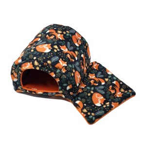 Hidey Hut Bedding Item for Guinea Pigs, Ferrets, Rats, Chinchillas, Sugar Gliders, Hedgehogs, Washable Absorbent Fleece Bedding Great Gift