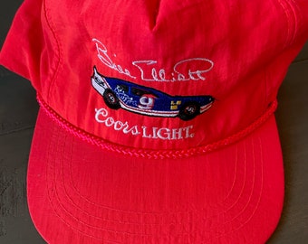 Bill Elliott Coors Light Racing Hat | Etsy