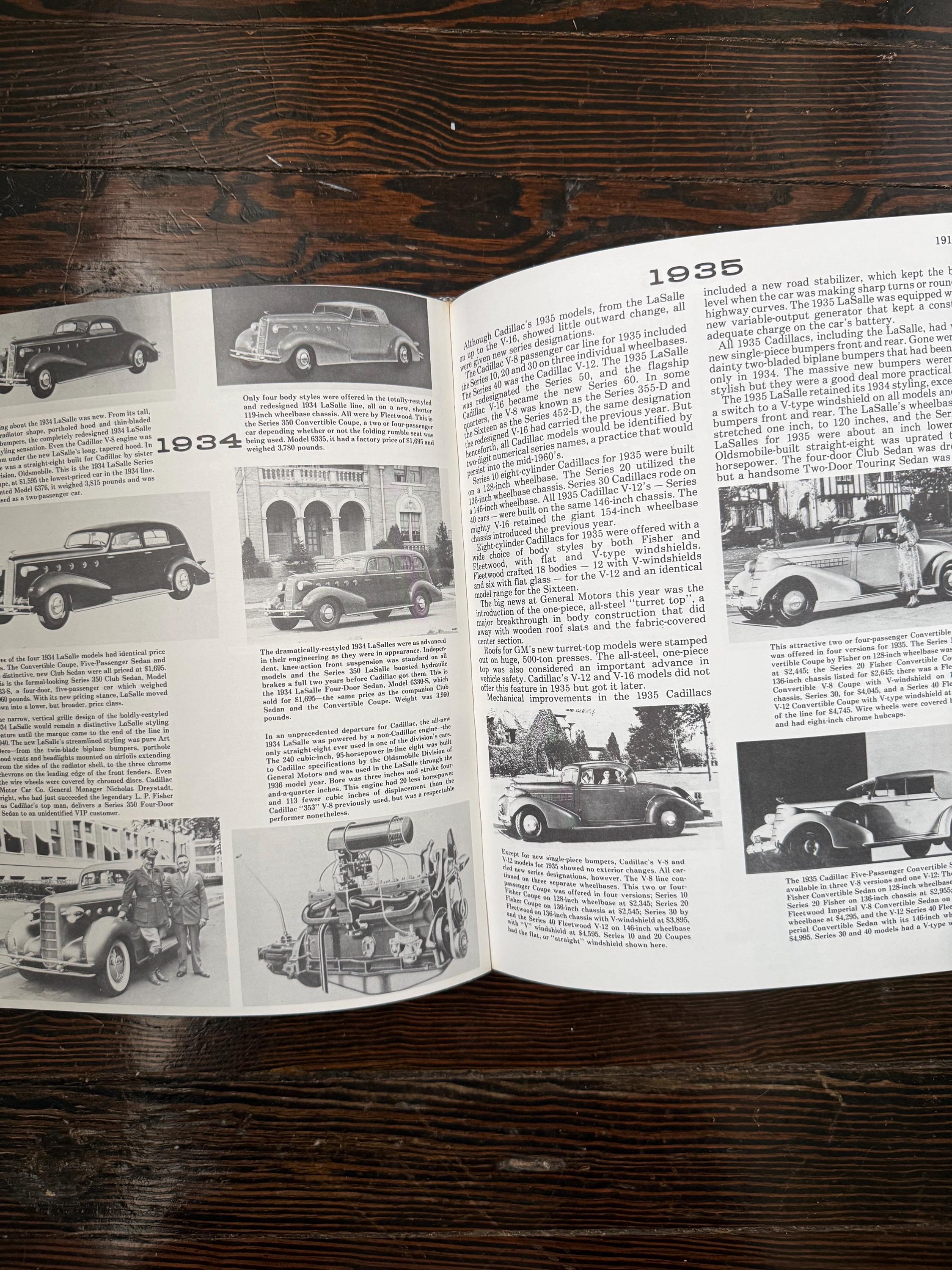 Vintage Coffee Table Book (1982) - 80 Years of Cadillac Lasalle - Etsy