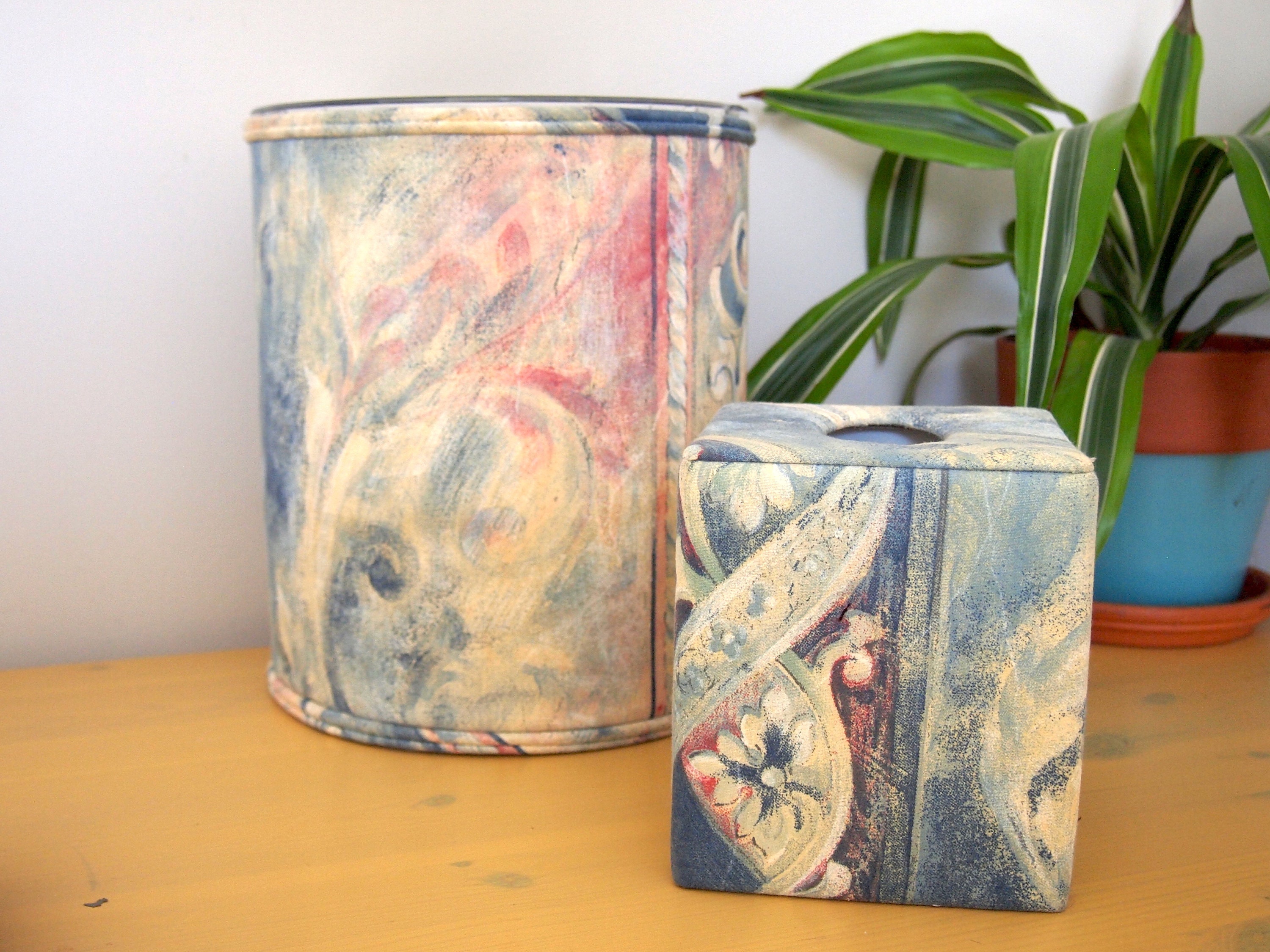 Vintage 80s 90s Jcpenney Upholstered Pastel Bathroom Set Etsy Vintage 80s 90s Jcpenney Upholstered Pastel Bathroom Set Etsy