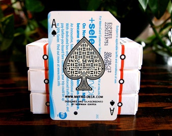 Metrodeck Playing Cards: Ace of Spades Single Card