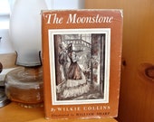1946 The Moonstone Wilke Collins Illustrated by William Sharp Mystery Detective Story Doubleday Book Club Edition